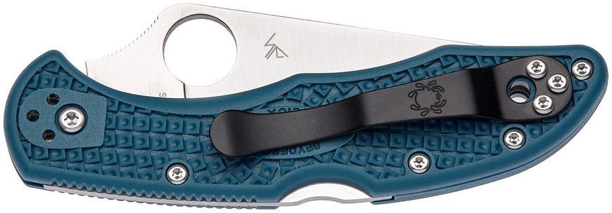 Ніж Spyderco Delica 4 Blue K390 C11FPK390 871431 фото