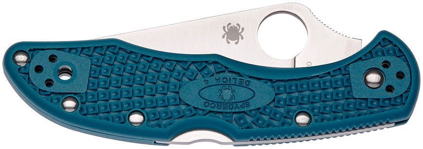 Ніж Spyderco Delica 4 Blue K390 C11FPK390 871431 фото
