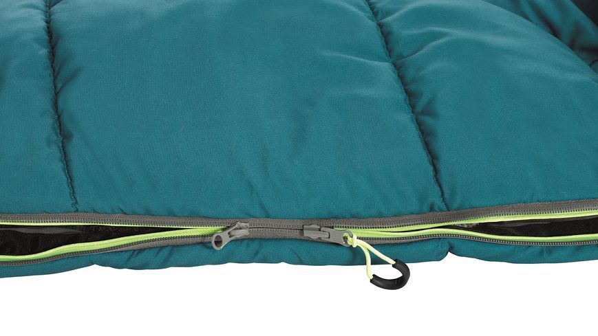 Спальний мішок Outwell Pine Prime/-1&deg;C Turquoise Left (230345) 928742 фото