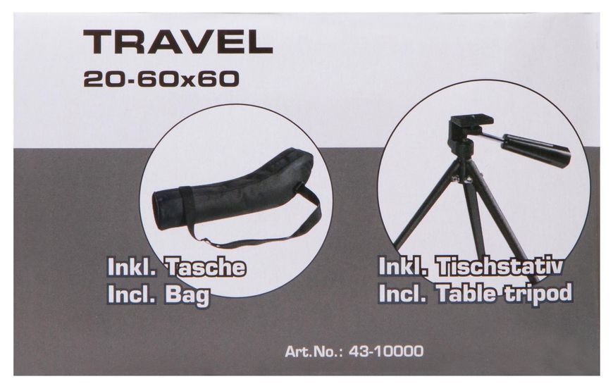 Підзорна труба Bresser Travel 20-60x60 + штатив 4310000 фото