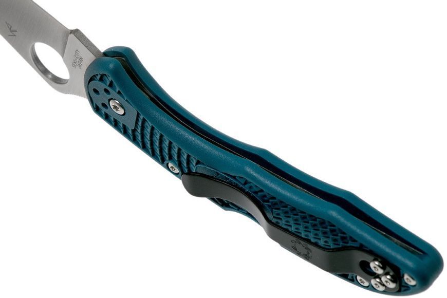 Ніж Spyderco Delica 4 Blue K390 C11FPK390 871431 фото