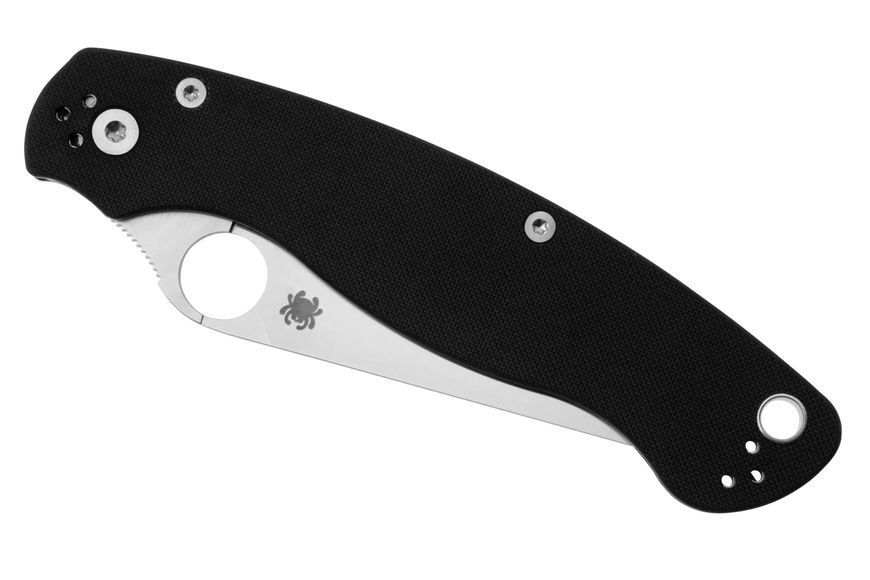 Нож Spyderco Military 2 G-10 Серрейтор Black C36GS2 871697 фото