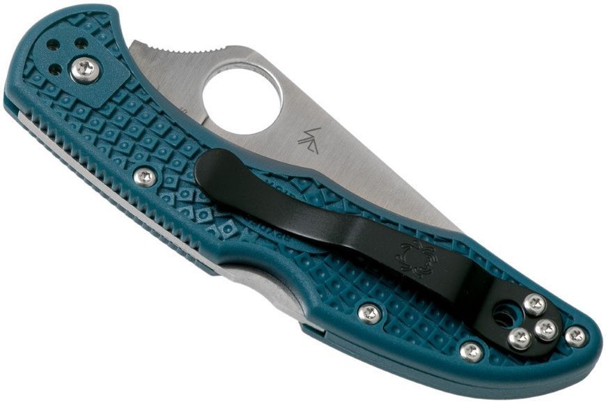 Ніж Spyderco Delica 4 Blue K390 C11FPK390 871431 фото