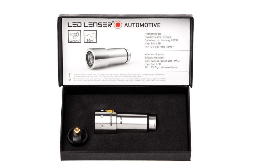 Ліхтар LedLenser Automotive Silver (заряджаємий) 7310 6006472 фото