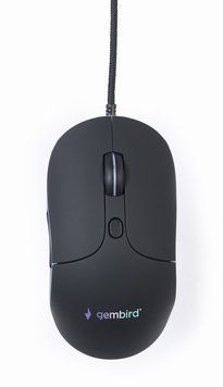 Оптична мишка Gembird MUS-UL-02, USB інтерфейс, чорний колір MUS-UL-02 1606237 фото