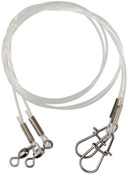 Повідець Savage Gear Regenerator Trace 50cm 0.85mm 20kg Swivel Needle Snap (3 шт/уп.) 18541027 фото