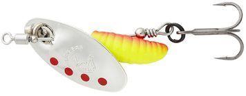 Блешня Savage Gear Grub Spinners #2 5.8g Silver Red Yellow 18544502 фото