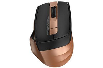 Миша бездротова A4Tech Fstyler FG35, USB, колір чорний+бронза FG35 (Bronze) 1604340 фото
