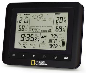 Метеостанция National Geographic Weather Stations Black 9070100 фото