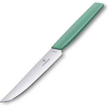 Нож кухонный Victorinox Swiss Modern Steak 12 см Мятный 6.9006.1241 4008661 фото