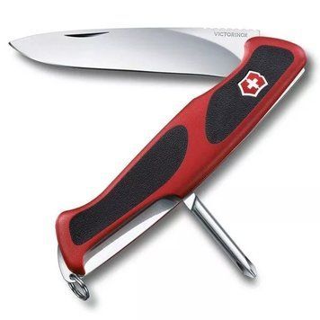 Швейцарский нож Victorinox RangerGrip 53 130 мм 5 функций Красно-черный (0.9623.С) V77553706 фото