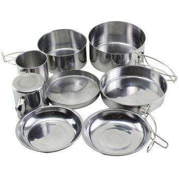 Набор посуды Highlander Peak Weekender Cookware Kit Metallic (CP215) 925854 фото