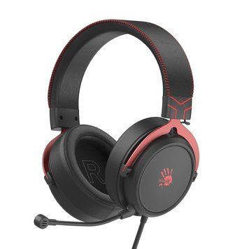 Гарнітура ігрова Bloody M590i USB + 4-Pin 3.5 mm, колір чорно-червоний M590i (Sports Red) 1606177 фото