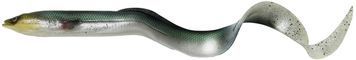 Силікон Savage Gear 3D Real Eel Loose Body 200мм 27.0g Green Silver (поштучно) 18542441 фото