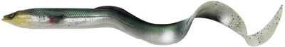 Силикон Savage Gear 3D Real Eel Loose Body 200mm 27.0g Green Silver (поштучно) 18542441 фото