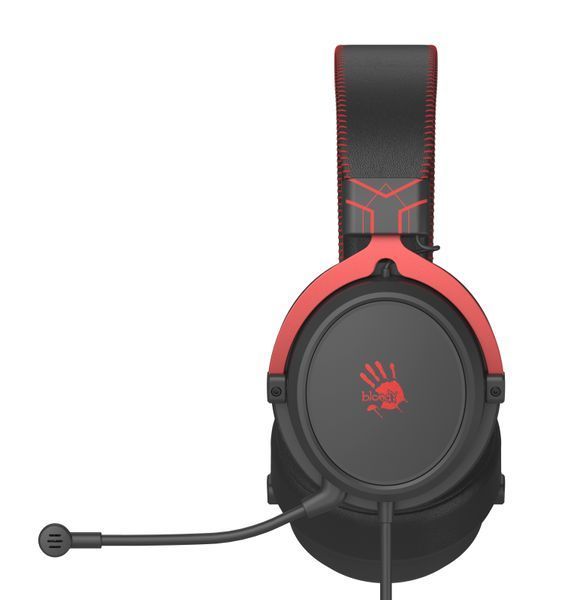 Гарнітура ігрова Bloody M590i USB + 4-Pin 3.5 mm, колір чорно-червоний M590i (Sports Red) 1606177 фото
