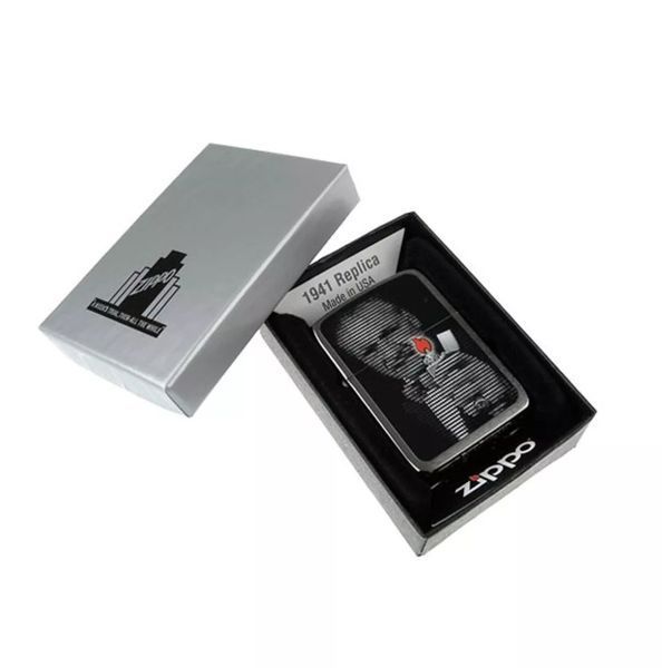 Зажигалка Zippo Mr. Blaisdell , хром 28452 V77553978 фото