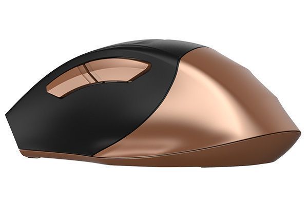 Миша бездротова A4Tech Fstyler FG35, USB, колір чорний+бронза FG35 (Bronze) 1604340 фото