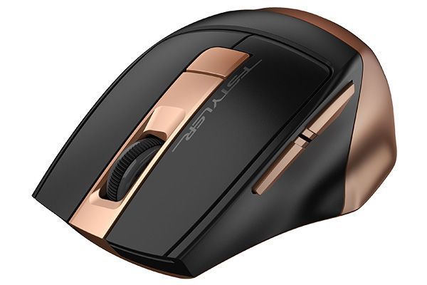 Миша бездротова A4Tech Fstyler FG35, USB, колір чорний+бронза FG35 (Bronze) 1604340 фото