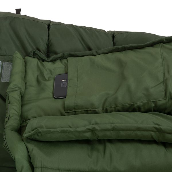 Спальный мешок Highlander Phoenix Ember 250/-3°C Olive Green Left (SB243-OG) 929694 фото