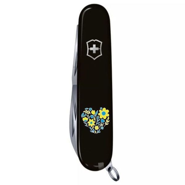 Швейцарский нож Victorinox Spartan Ukraine Цветочное сердце (1.3603.3_T1246u) V77553069 фото