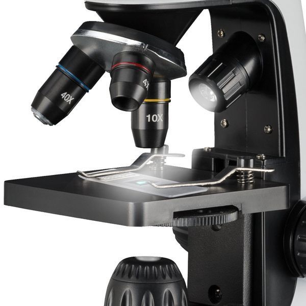 Микроскоп Bresser Junior Biolux 40x-2000x с набором для опытов и адаптером для смартфона 8855500 фото