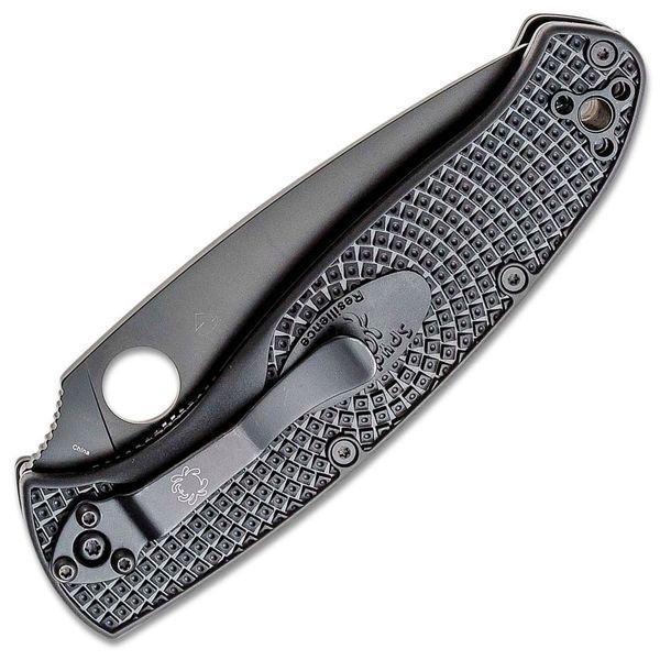 Нож Spyderco Resilience Black Blade FRN C142PBBK 871495 фото