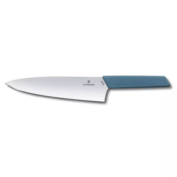 Кухонный разделочный нож Victorinox Swiss Modern Carving Голубой, блистер 6.9016.202B V77554470 фото