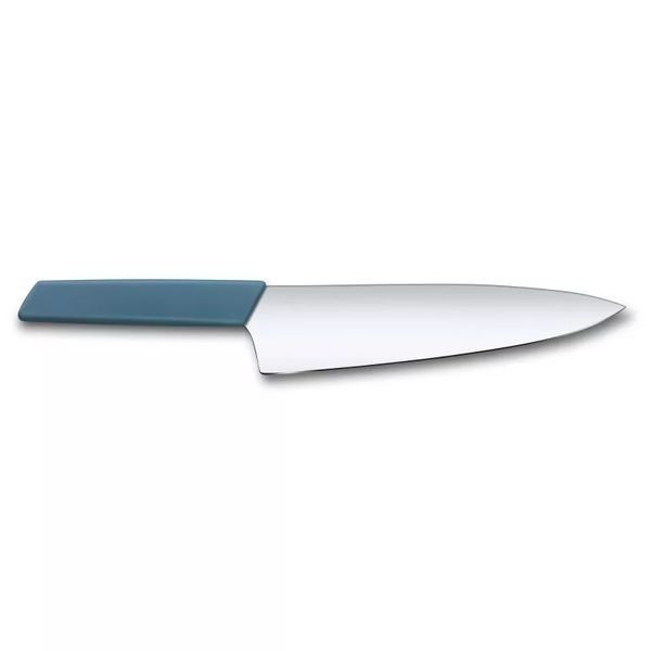 Кухонный разделочный нож Victorinox Swiss Modern Carving Голубой, блистер 6.9016.202B V77554470 фото