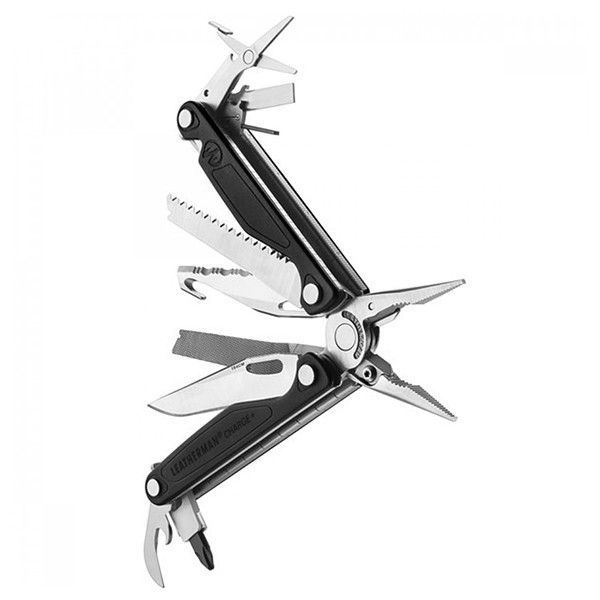 Мультитул Leatherman Charge Plus + чохол + метричные біти + кліпса + кільце для темляка 832516 4007800 фото