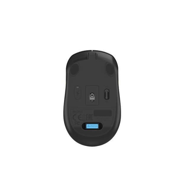 Миша бездротова A4Tech Fstyler FG10CS Air (Stone Grey), USB, колір чорний+сірий FG10CS Air (Stone Grey) 1606359 фото