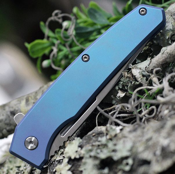 Нож Ontario Knife Ti22 Ultrablue ON9800 14780045 фото