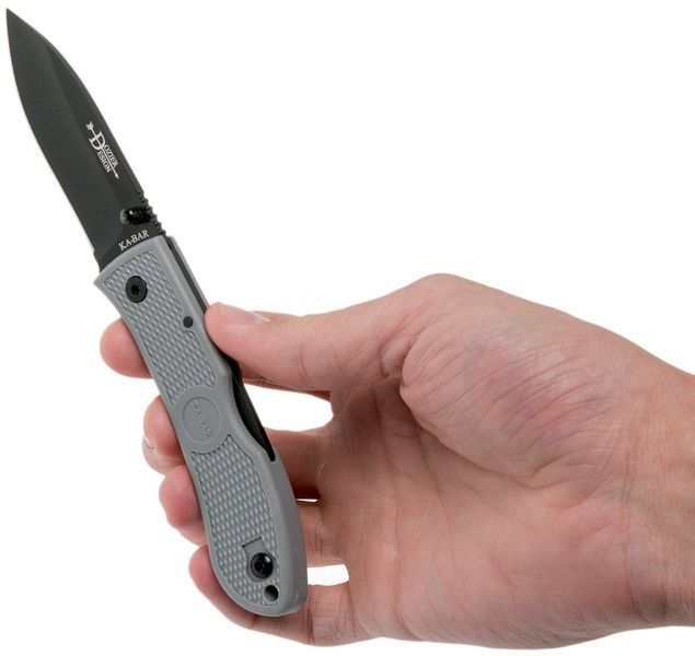 Нож KA-BAR Dozier Folding Hunter Gray 4062GY 4008336 фото
