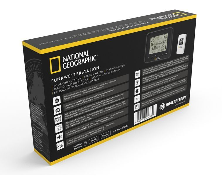 Метеостанція National Geographic Weather Stations Black 9070100 фото