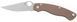Ніж Spyderco Military 2 Sprint Run CPM-15V G-10 Brown C36GPBN15V2 871725 фото 1
