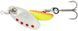 Блесна Savage Gear Grub Spinners #2 5.8g Silver Red Yellow 18544502 фото