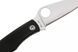 Ніж Spyderco Honeybee 12C27 G-10 Black C137GBKP 871675 фото 5