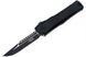 Ніж Microtech Combat Troodon Gen III OTF Iinterceptor Signature tactical Чорний 1217-1TS 4009457 фото 1