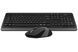 A4Tech Fstyler FG1010, комплект беспроводной клавиатуры с мышью, черный+серый цвет FG1010 (Grey) 1604057 фото 3