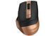 Миша бездротова A4Tech Fstyler FG35, USB, колір чорний+бронза FG35 (Bronze) 1604340 фото 1