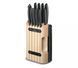 Набір кухонних ножів та підставки Victorinox Swiss Classic Cutlery Block 12 предметів Чорні (6.7153.11) V77551898 фото 1
