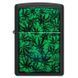 Запальничка Zippo Cannabis Design Black Light світиться в ультрафіолеті 48736 V77553971 фото 7