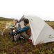 Намет надлегкий двомісний з футпринтом Naturehike Star-River 2 Updated NH17T012-T, 20D, сіро-червоний 82971 фото 6