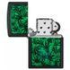 Запальничка Zippo Cannabis Design Black Light світиться в ультрафіолеті 48736 V77553971 фото 1