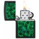 Запальничка Zippo Cannabis Design Black Light світиться в ультрафіолеті 48736 V77553971 фото 2