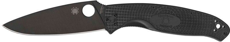 Нож Spyderco Resilience Black Blade FRN C142PBBK 871495 фото