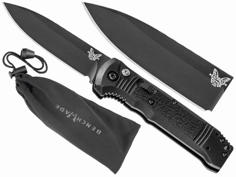 Ніж Benchmade Casbah Auto Black Blade Чорний 4400BK 4008897 фото