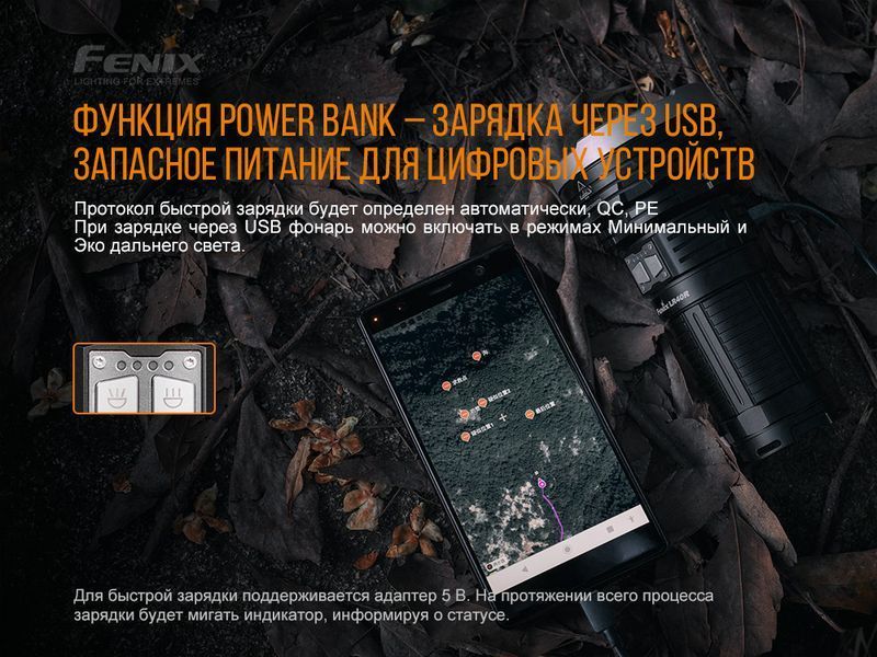 Ліхтар ручний Fenix LR40R 60713 фото