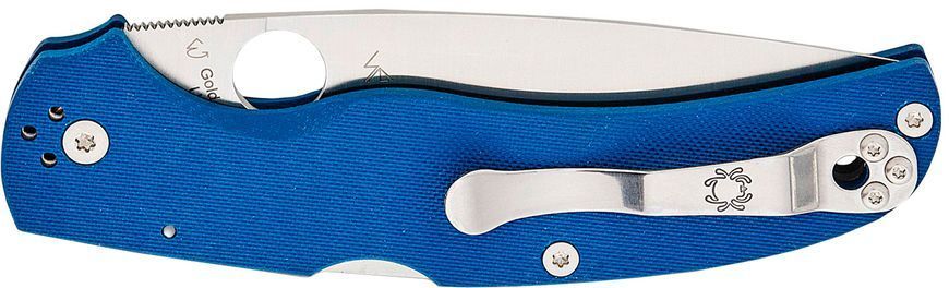 Нож Spyderco Native Chief CPM-SPY27 G-10 Cobalt Blue C244GPCBL 871692 фото