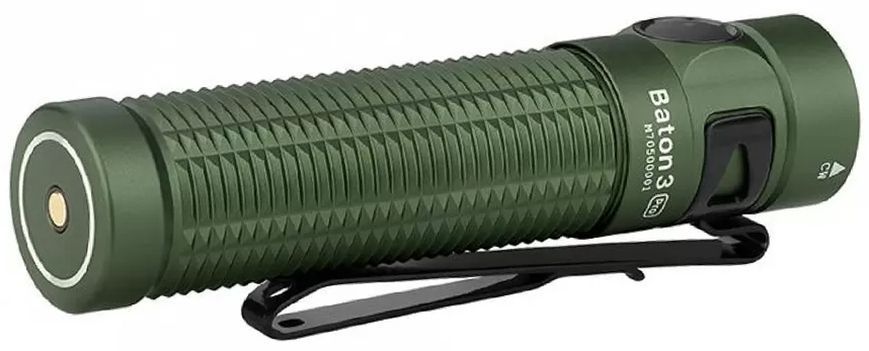 Ліхтар Olight Baton 3 Pro OD Green 0.0000.0578 23703868 фото